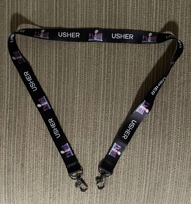 Usher Super Bowl 58 Halftime Show Lanyard