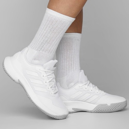 Женские теннисные кроссовки Adidas Game Court, белые кроссовки #971