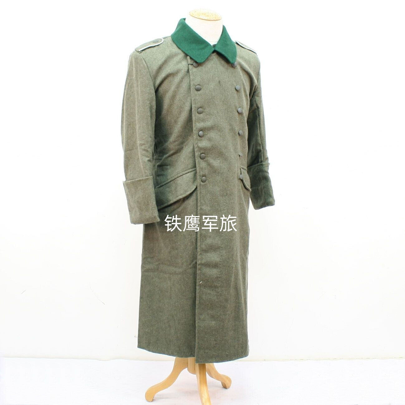 【希少】general research/check g-coat/wool/M H&M Mens Jacket Military Gray Wool Blend Lined Coat Full Zip
