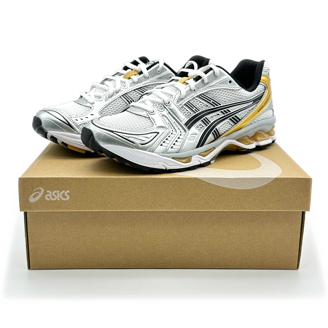 1201A019-102 Asics Gel-Kayano 14 White Pure Gold (Men's) | eBay