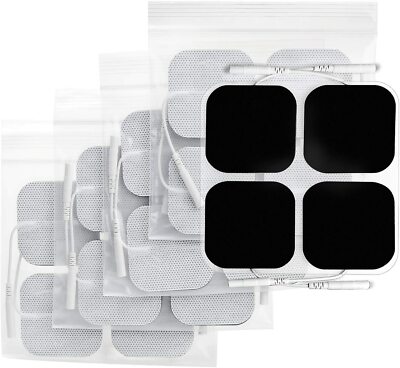 40 Replacement Tens Electrode Pads EMS for Units 7000 3000 2x2 Muscle Stimulator