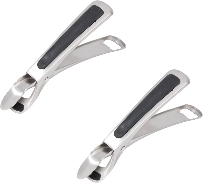 2 PCS Non-Scalding Bowl Gripper Clip for Lifting Plate Dishes Stainless Steel An