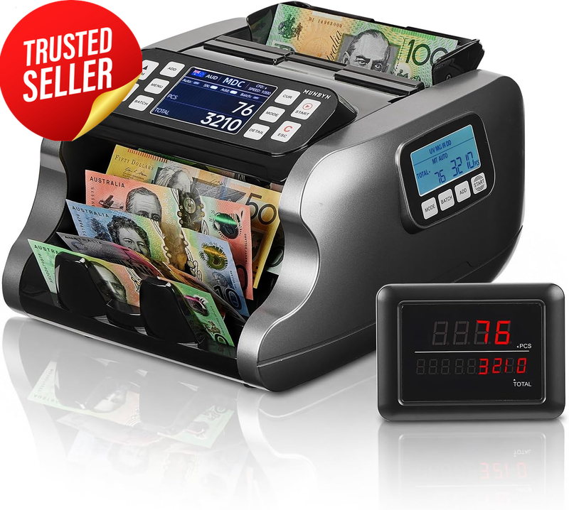 Money Counter AUD Counterfeit Detection