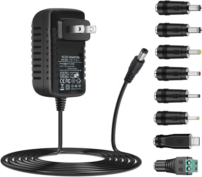 9v 2a Power Supply Ac110v To Dc9v 2000ma 1500ma 1000ma 500ma Power Dr