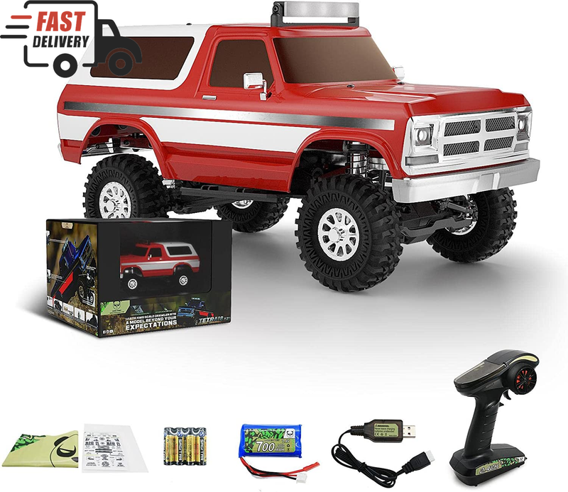 RC Crawler 1/18 RC Rock Crawler 4X4,4Wd off Road RC Cars, 1:18 RC Truck Cruiser
