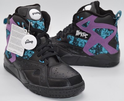 reebok pump blacktop