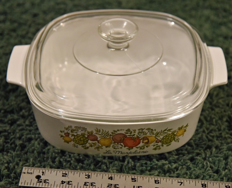Vintage Corning Ware A-2-B La Marjolaine Spice of Life 2