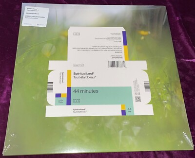 RARE 2022 SPIRITUALIZED EVERYTHING WAS BEAUTIFUL FRENCH PRESS 1/500 SEALED PSYCH