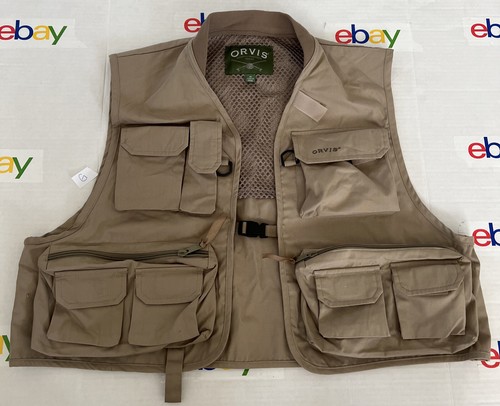 ウェア ORVIS Vintage 1970's Poplin Fishing Vest デッド 70年代製 ORVIS ポプリン フィッシングベスト