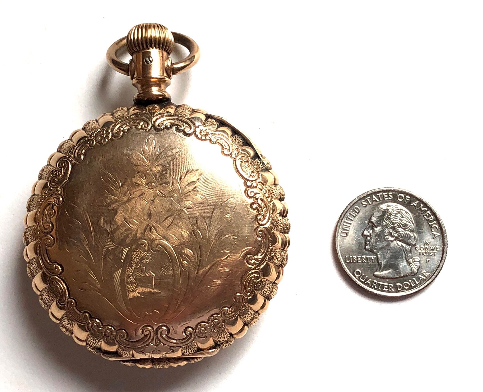 FAHYS MONTAWK GOLD FILLED 73.3 GRAM POCKET WATCH CASE -SEE OTHER WATCHES