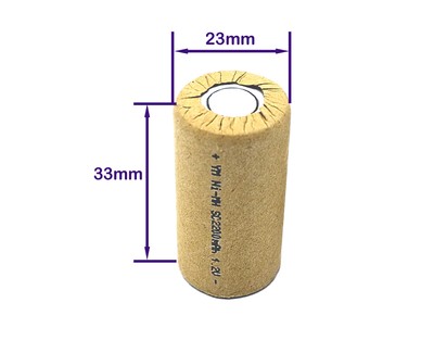 2x Electric Power tools Screwdriver Battery Ni-MH 1.2v 4/5SC Sub-C 1.6-4Ah