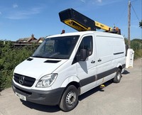 2012 MERECEDES SPRINTER 513CDI ACCESS PLATFORM CHERRY PICKER VERSALIFT 36LF