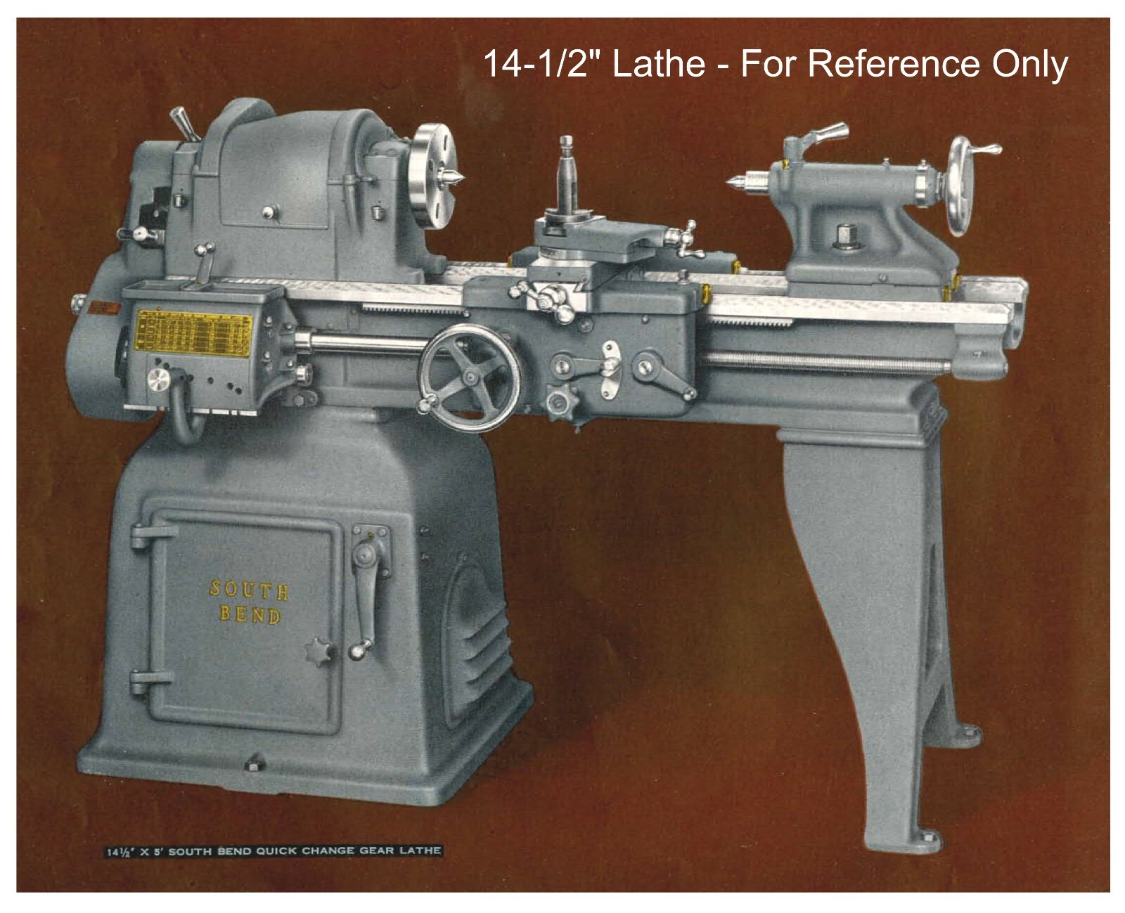 New! ● South Bend Lathe 14-1/2" - Rebuild Parts Kit ● All 14.5" Versions