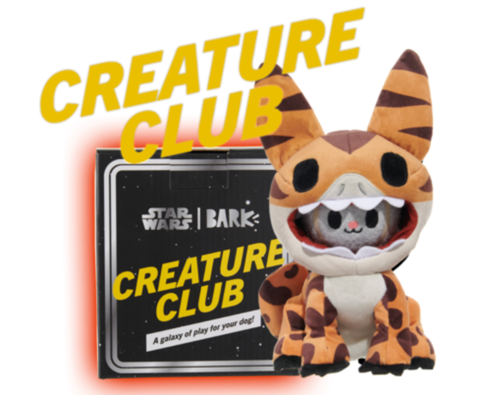 🐶 Bark Box STAR WARS Creature Club Dog Toy 