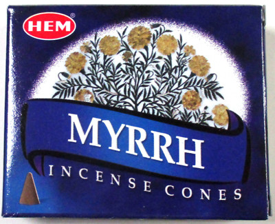 HEM Räucherkegel Set mit Halter Räucherkerzen verschiedene Sorten 