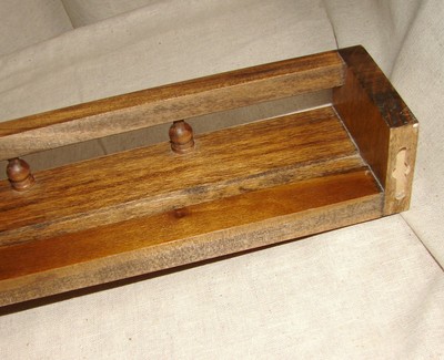 Reversible PLATE RACK / SHELF, Homco Home Interiors, Wooden Rail, 8 Available