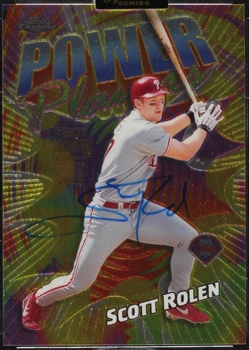 Scott Rolen Auto 2024 Topps Archive 22/44 Signatures 2010