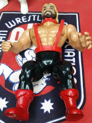 AWA Remco Steve Keirn & Stan Lane Fabulous Ones Tag Team Wrestling Figures Ljn