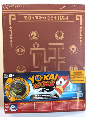Yokai Yo-kai Watch Medallium Collection HASBRO ALBUM Collection Book & Medal!