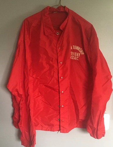 Vintage Moon Township Pennsylvania Holiday Association Jacket