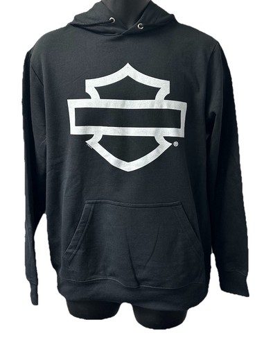 ★【BLACKBLOND】★BBD Side Logo Sprayed Custom Sweatshir.t★ Streetwear Hoodie - Special Design Black Hoodie Embossed