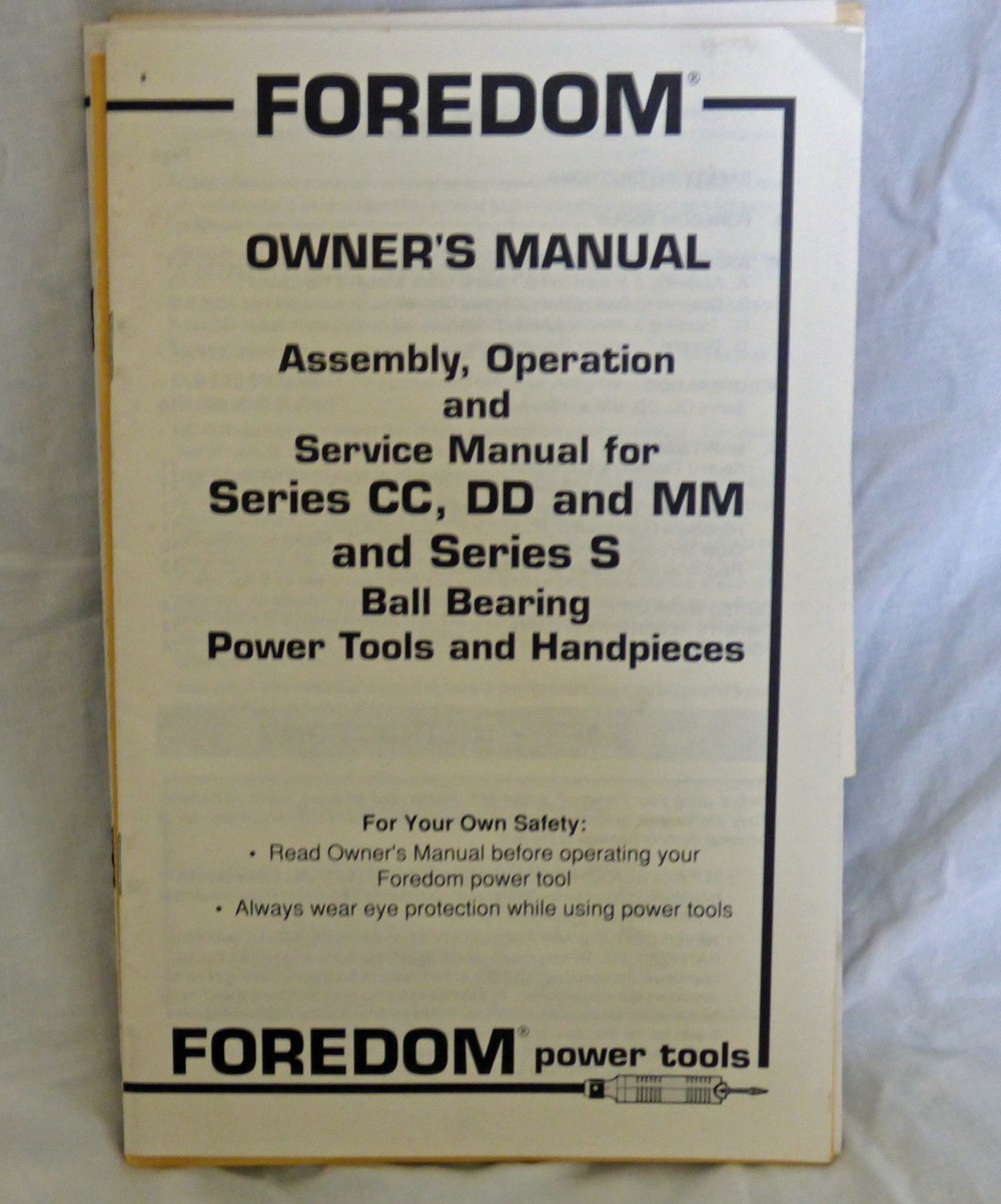 Foredom SR Flex Rotary Jewelers/Woodwork Tool w/FCT-1 Footpedal & #44 Handpiece