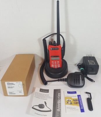 MOTOROLA HT1250 VHF 136-174MHz DTMF Police Fire EMS Two-Way Radio AAH25KDH9AA6AN. Buy it now for 225.0