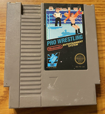 Nintendo nes sale wrestling games