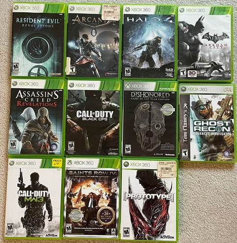 xbox 360 shooter games lot bundle plus xbox one kindome hearts 3