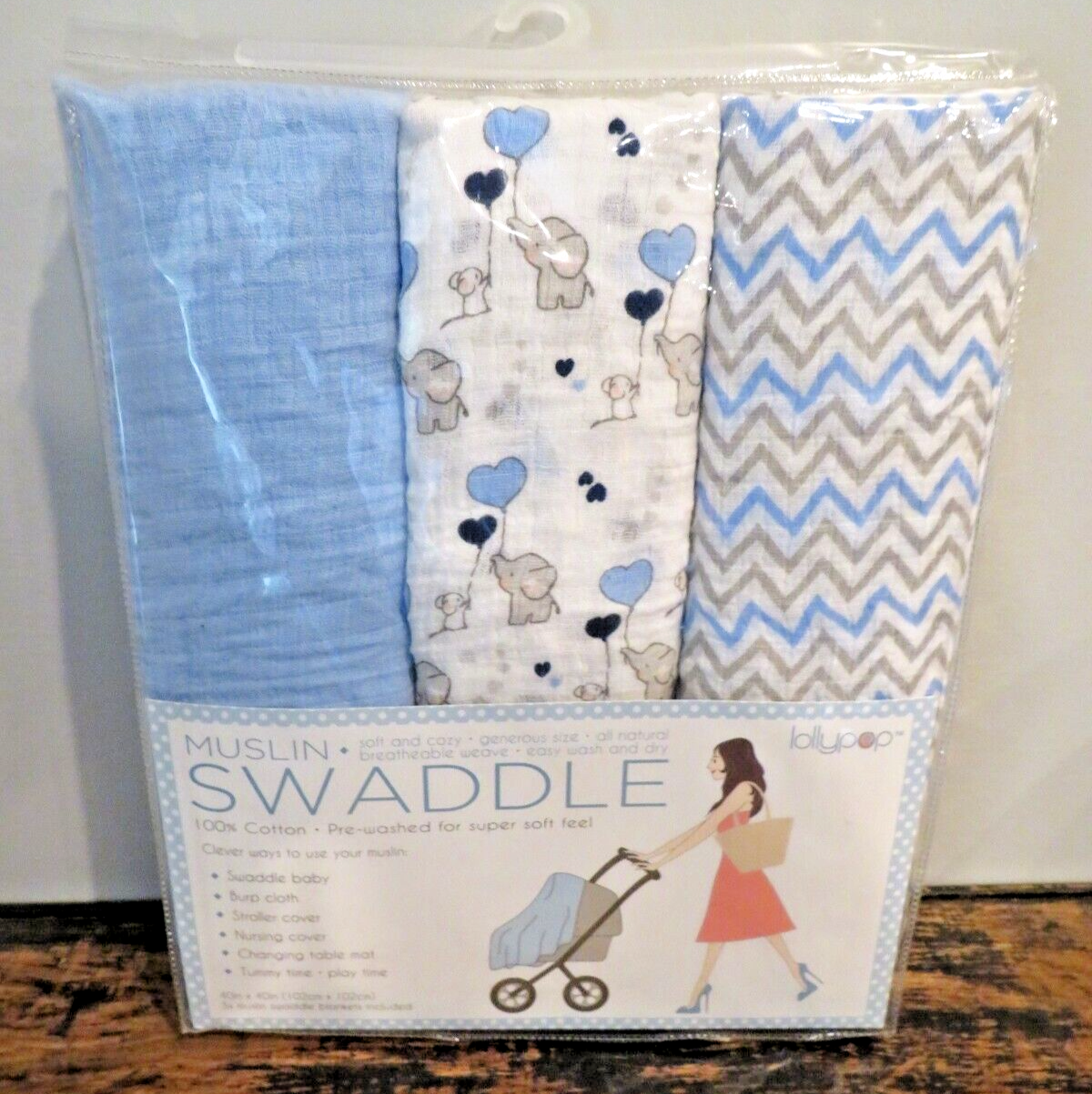 S. Brand New. Blue, White, Grey Boys