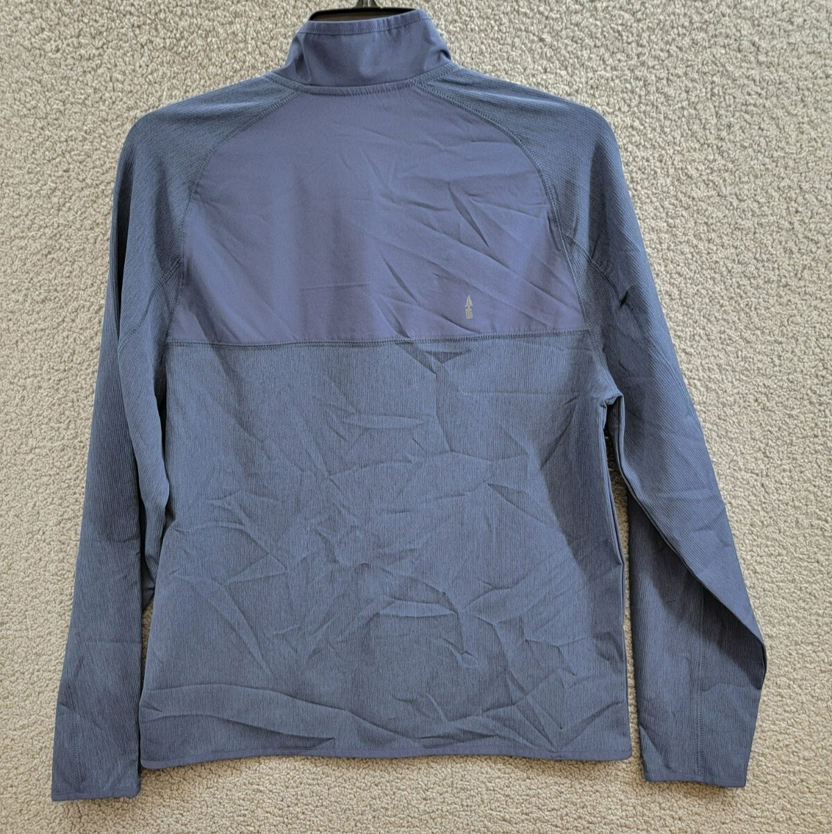 BASS OUTDOOR Full Zip Trail Jacket Men's L Navy Blazer Mock Neck Long Sleeve - Picture 13 of 17