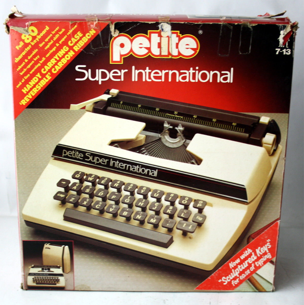 VINTAGE 1976 PETITE SUPER INTERNATIONAL TYPEWRITER BYRON