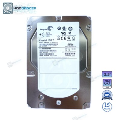 ST3600057SS Seagate CHEETAH 600GB 3.5'' 15K7 15000 RPM SAS 9FN066 000B Hard Drive