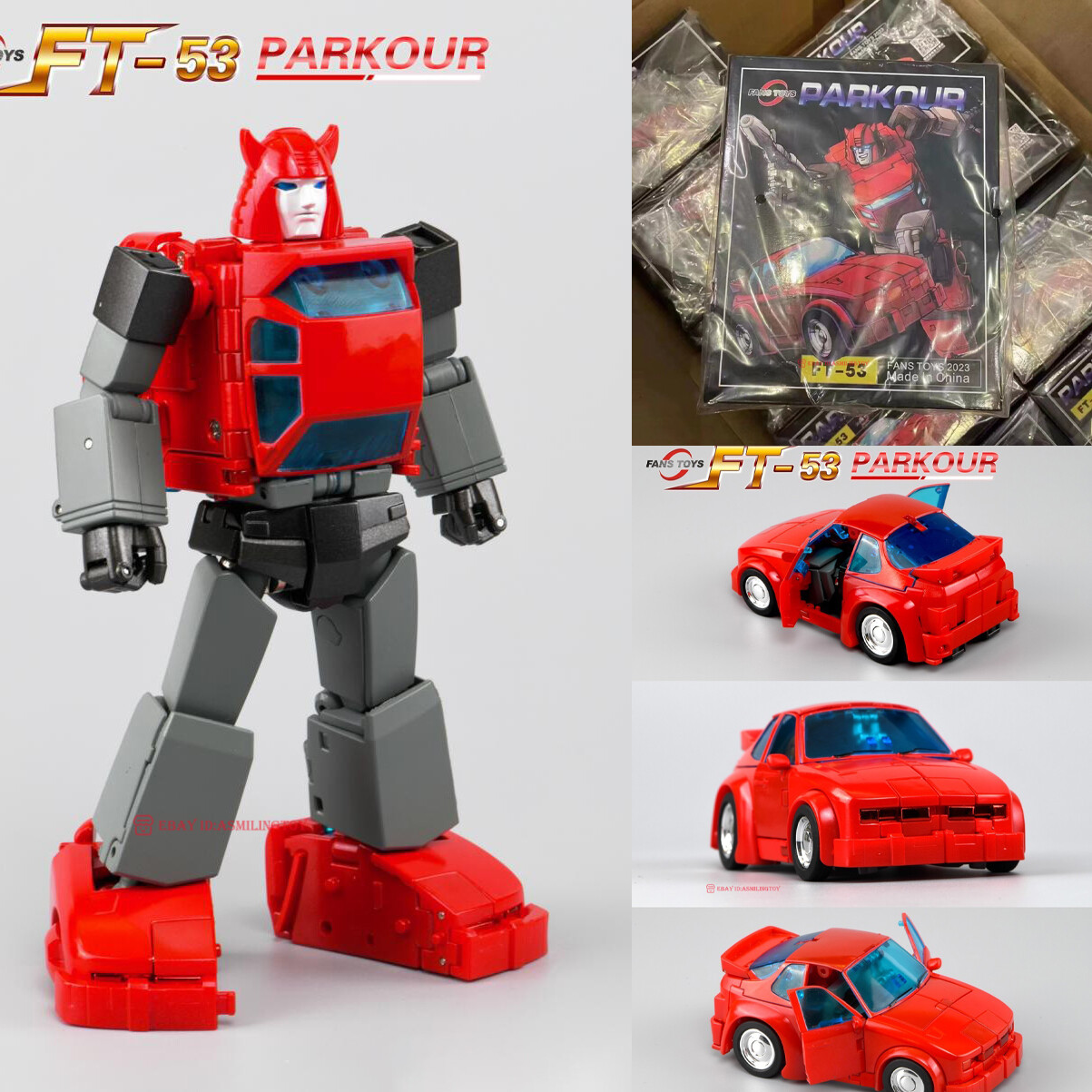 FANSTOYS☆ファンズトイズ☆FT-53 PARKOUR fans toys Amazon.com: DZHSNWJ FansToys FT-53 FT53 Action Figure New in