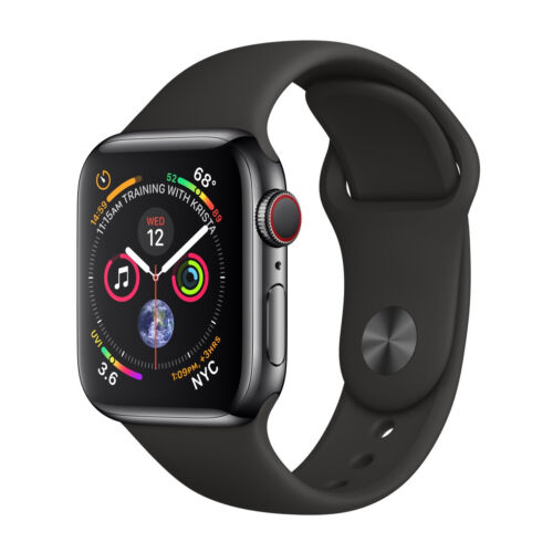 Apple Watch Series 4 GPS+LTE w/ 44MM Space Gray Aluminum Case 