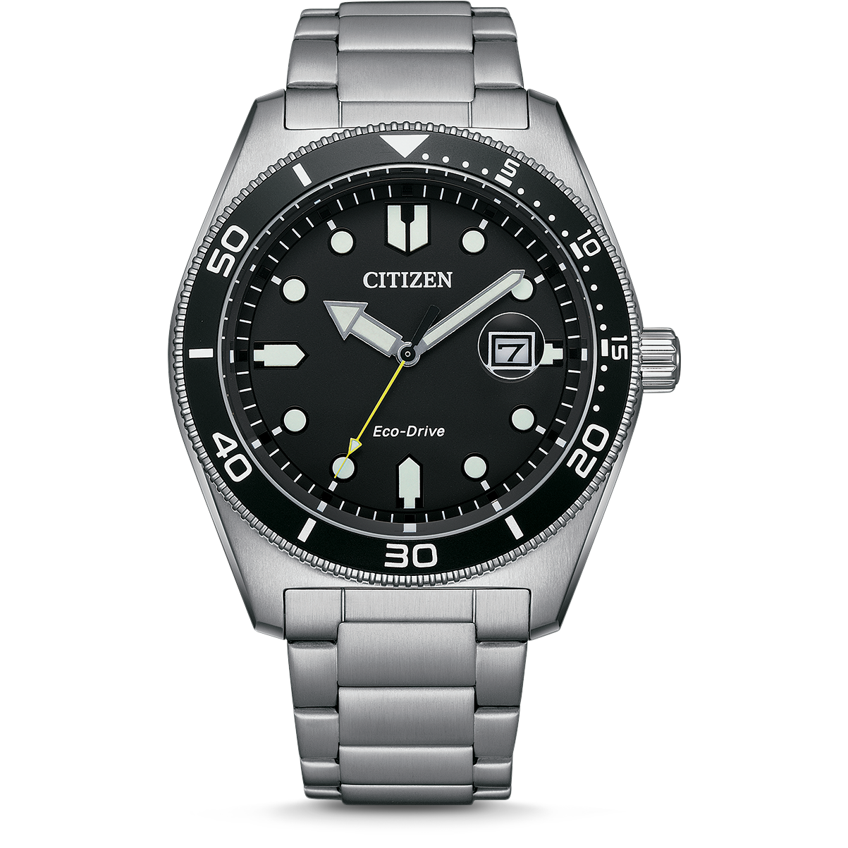 Citizen Eco‑Drive H417‑S043174 ブラック メンズ Citizen Men's Eco-Drive Ecosphere Black IP Chronograph Watch
