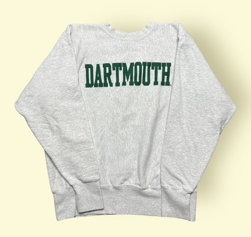 トップス champion 90's reverse weave Dartmouth Vintage 90s Dartmouth Double Sided Champion Reverse Weave