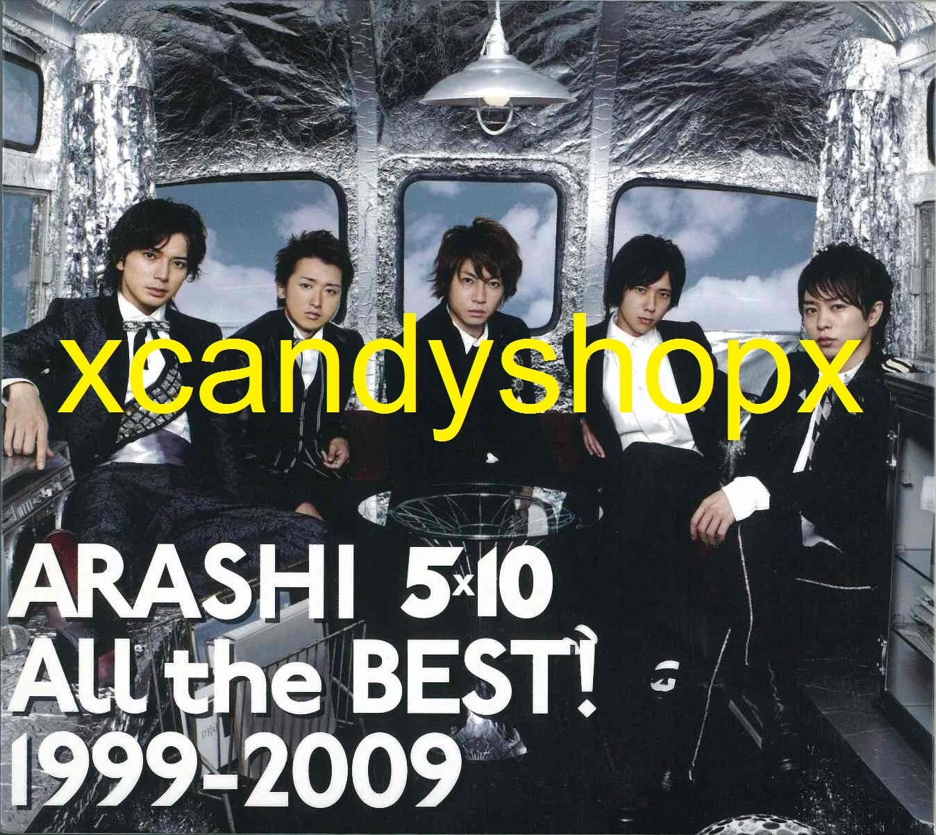ARASHI greatest hits 5x10 All the BEST! 1999-2009 3CD+52P