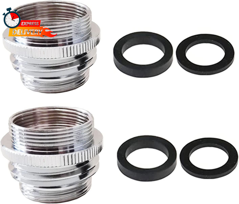 Garden Hose to Sink Faucet Adapter 2 Pack Kitchen Sink Faucet Adapter Connect..