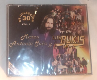MARCO ANTONIO SOLIS LOS BUKIS VOL 2 3 CD SET NEW SEALED