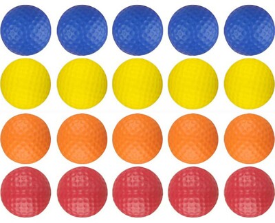 PACK FOAM GOLF BALLS indoor Outdoor Soft Color Practice Plastic club Training