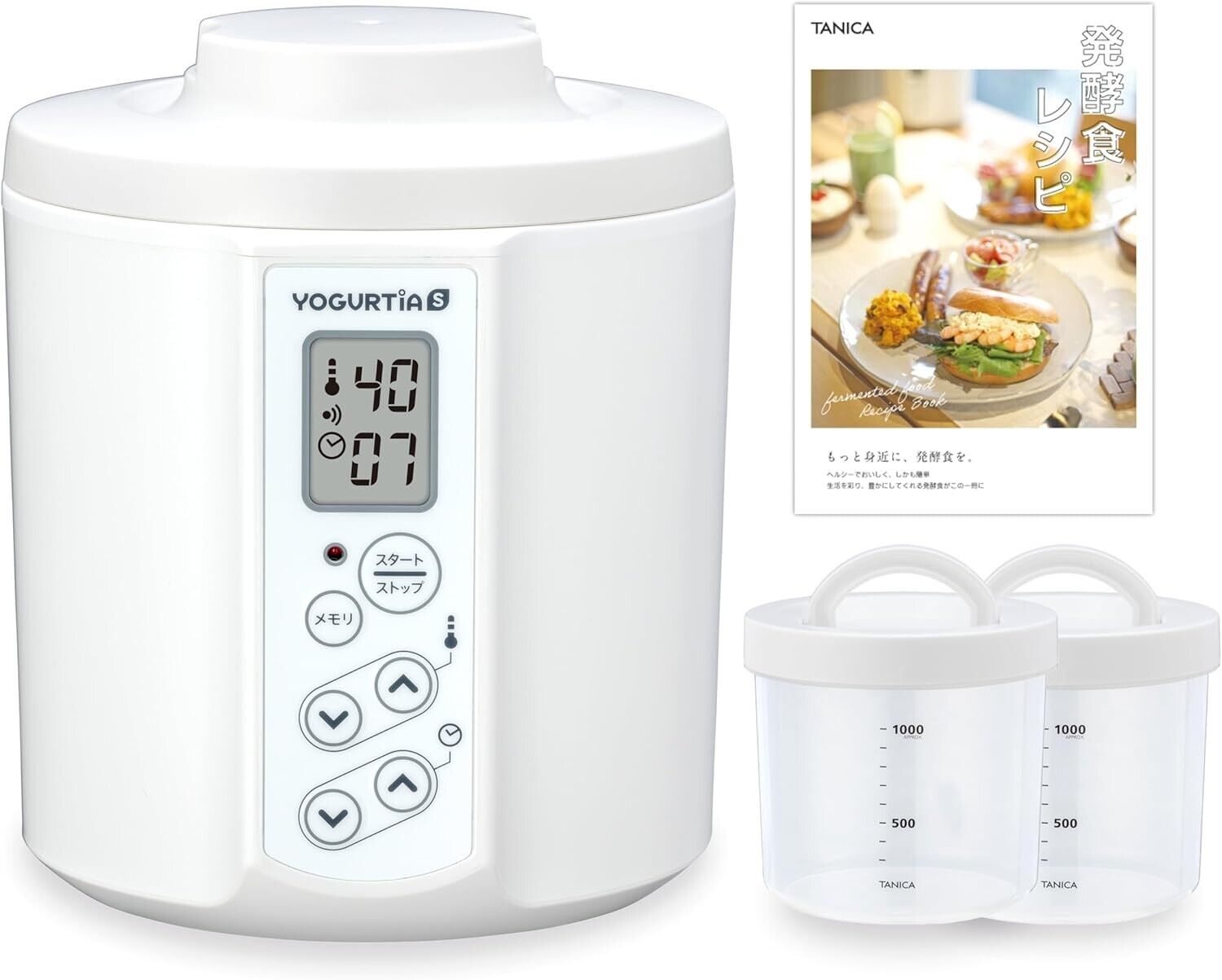 TANICA Yogurt Maker with Temp Control Timer & Buzzer Japanese Appliance 2024 TANICA Yogurt Maker with Temp Control Timer & Buzzer Japanese Appliance 2024