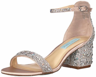 blue by betsey johnson taryn wedge