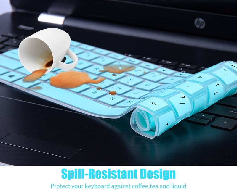 Keyboard Cover Skin Compatitle with HP Pavilion 15.6" 2018 New Series,Hp Pavilio
