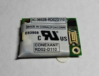 56K Laptop Modem Module Dell P7125 Rev A00 Conexant RD02-D110 Foxconn