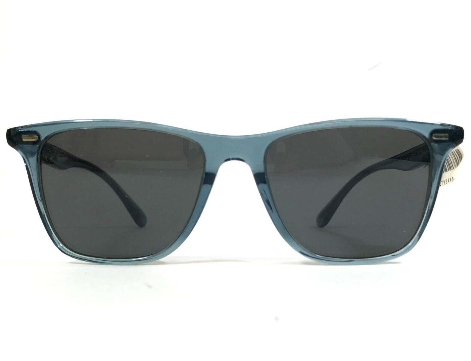 Pre-owned Oliver Peoples Sunglasses Ov5437su 1617r5 Ollis Sun Clear Blue Frames Gray Lens