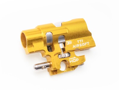 TTI AIRSOFT Infinity Hi-Capa (1911) One Piece Full CNC TDC Hop Up Chamber-Golden