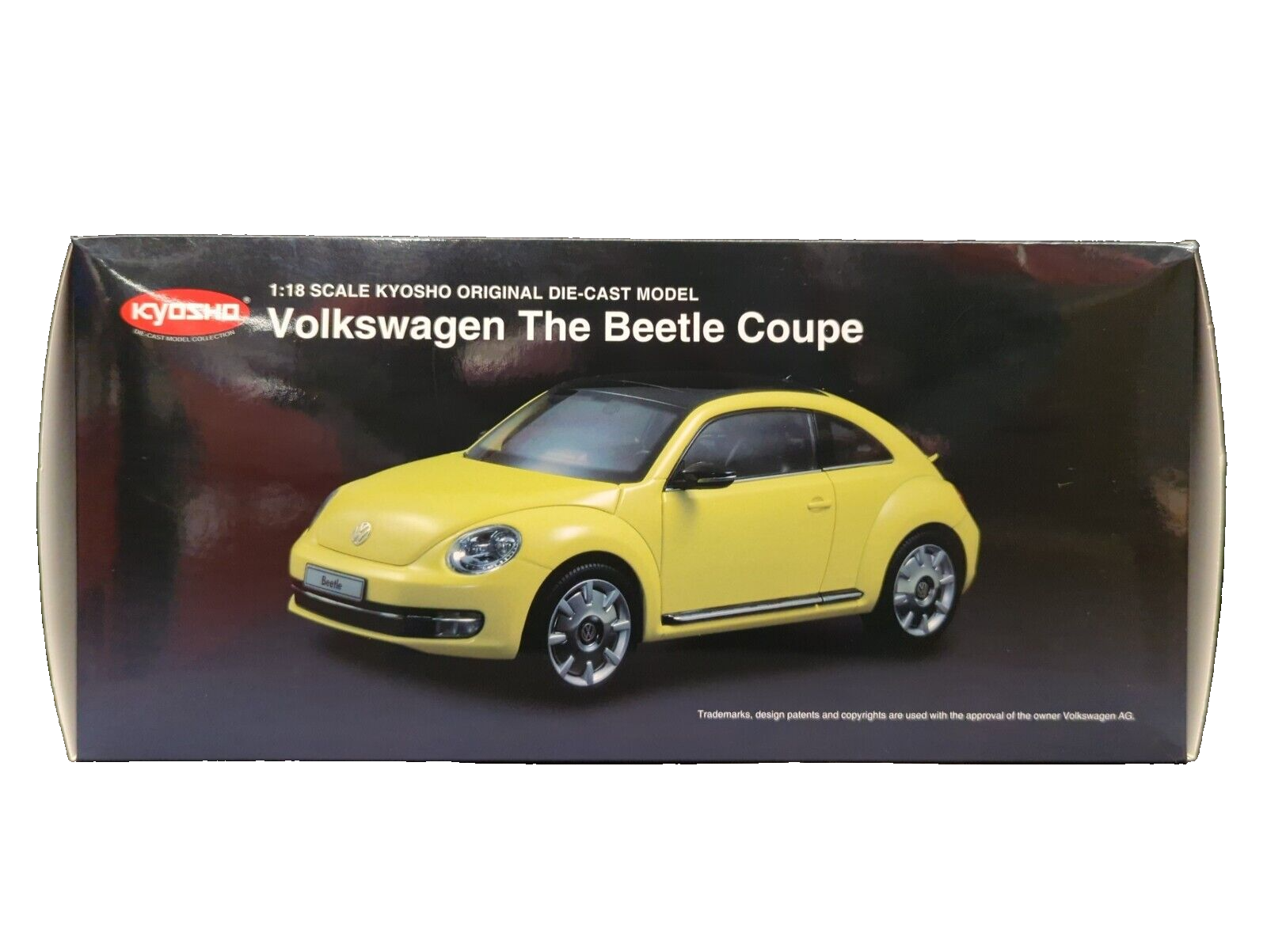 Kyosho 1/18 Volkswagen The Beetle 2012 Coupe Sun Flow No