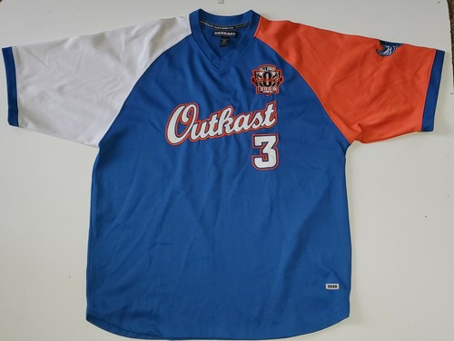 アウトキャストOutKast ユニフォーム ベースボールシャツ ATLIENS アウトキャストOutKast ユニフォーム ベースボールシャツ