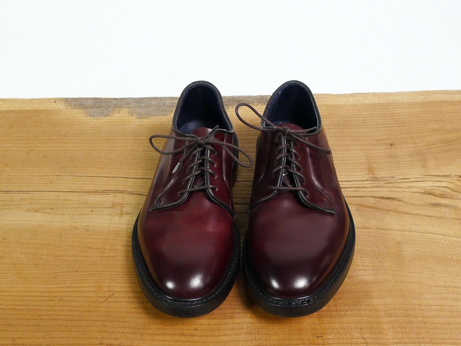 Pre-owned Tricker's Men's Magano Cordovan Robert Derby Shoes (various Uk Sizes) | ModeSens